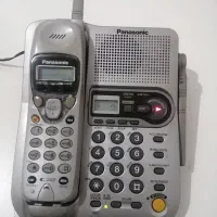 دوعدد تلفن بیسیم پاناسونیک اصل درحدنومدل2362|تلفن رومیزی|سهند, |دیوار