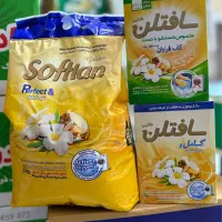 محصولات سافتلن پودردستی وماشینی|مواد شوینده و دستمال کاغذی|شوشتر, |دیوار