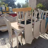 میز ۶ نفره|میز و صندلی غذاخوری|خاوران, |دیوار