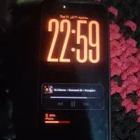 آیفون ۱۶پرومکس ۲۵۶zaa  دوسیم بلک تیتانیوم