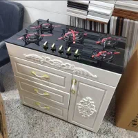 اجاق گاز ام دی اف /استیل/پنج شعله/ فندک سرخود|اجاق گاز و لوازم برقی پخت‌وپز|زاهدان, |دیوار