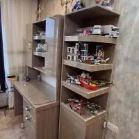 دکوری چهار طبقه  با دو طرف طرح دار و ضد خش