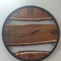 ساعت دیواری چوب زیتون