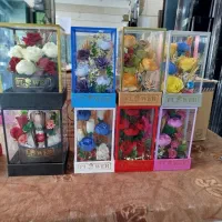 باکس گل های مصنوعی شیشه ای|گل مصنوعی|تهران, یافت آباد شمالی|دیوار