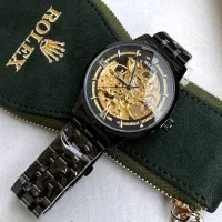 ساعت مردانه رولکس اسکلتون اتوماتیک در رنگبندیrolex