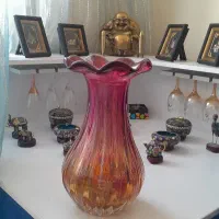 گلدان کریستال آنتیک