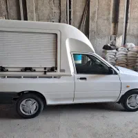 پراید وانت۹۸ یه گلگیر رنگ کارکردکم فوقالعاده سلامت