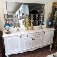 آینه و کنسول و شمعدان میز تلویزیون کد ۵