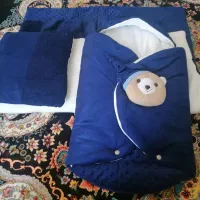 سرویس خواب مخملی باطرح خرس|تخت و سرویس خواب|قم, علی آباد سعدگان|دیوار