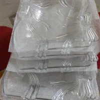 شش عددبشقاب  میوه وشیرینی نو|ظروف سرو و پذیرایی|خرم‌آباد, |دیوار