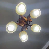 لوستر چوبی|لوستر و چراغ آویز|کرج, کیانمهر|دیوار