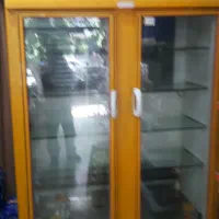 یخچال ۱۵۰ سانتی پشت بسته شیشه خم ۲متری