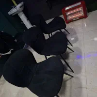 صندلی فلزی و میز بعلت جمع آوری|کافی‌شاپ و رستوران|رشت, جهاد|دیوار