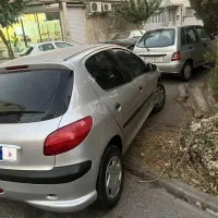 206 تیپ6/اتومات/فنی درجه یک/بدون آفتاب سوختگی|خودرو سواری و وانت|تهران, جنت‌آباد شمالی|دیوار