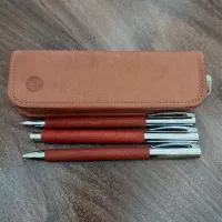 ست لوکس فابرکاستل چوب گلابی اصل + کیف چرمی|لوازم التحریر|رشت, منظریه|دیوار