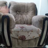 مبل راحتی هفت نفره با میز مبل ۵ تکه