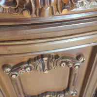 بوفه مجلسی کنده کاری شده // چوب گردو