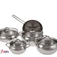 سرویس قابلمه استیل کرکماز۹تکه