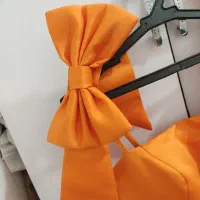 پیراهن دخترانه مجلسی|لباس|رباط‌کریم, رباط‌کریم|دیوار