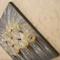 تابلو  نقاشی۱۵۰ در ۹۰  سه تکه|تابلو، نقاشی، عکس|تهران, جنت‌آباد شمالی|دیوار