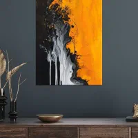 نقاشی ابستره تابلوی مدرن دکوراتیو اکریلیک برجسته