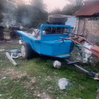 موتور کشاورزی ۴/۵ به همراه تیلر و ادوات|ماشین‌آلات صنعتی|سیاهکل, |دیوار