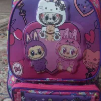 کیف مدرسه طرح لبوبو و فلاکس دو طرح