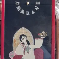 تابلوی ساعتی پینترستی