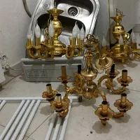 ۳ عدد لوستر قدیمی سالم