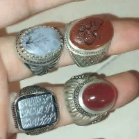 انگشتر نقره ماه