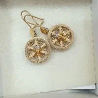 گوشواره الیزابت طلا|جواهرات|تبریز, |دیوار