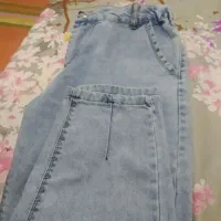 شلوار لی زنانه نو  مام  قد90قیمت فقط 300|لباس|سبزوار, جوادیه شرقی|دیوار