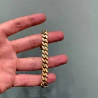 دستبند طلا دست دوم مردانه