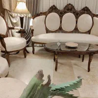 مبلمان فرانسوی با نشیمن بزرگ|مبلمان خانگی و میز عسلی|تهران, نیاوران|دیوار