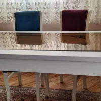 میز غذا خوری ۶نفره همراه با ۶صندلی|میز و صندلی غذاخوری|اراک, |دیوار