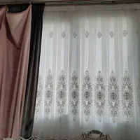 پرده تور ترک با والان|پرده، رانر، رومیزی|تهران, دولاب|دیوار