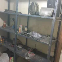 قفسه اهنی در حد نو|کتابخانه، شلف، قفسه‌های دیواری|تهران, حر|دیوار