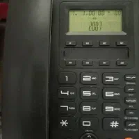 دو عدد تلفن رومیزی در حد نو