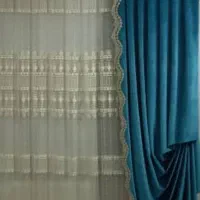 والان پرده دو عدد|پرده، رانر، رومیزی|شهریار, شهرک امیریه|دیوار