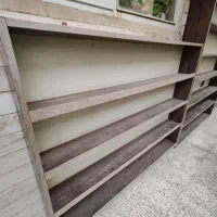 چند عدد قفسه|کتابخانه، شلف، قفسه‌های دیواری|کرج, اتحاد|دیوار