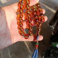 تسبیح سندلوس شمش اورجینال کار دست بودار|کلکسیون اشیاء عتیقه|کرمانشاه, |دیوار