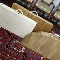 کرسی تاشو تمام چوب روسی(صادراتی)