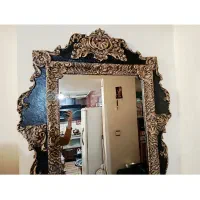 آینه میز شمعدان سلطنتی زیر قیمت به خاطر جابجایی|بوفه، ویترین، کنسول|شیراز, هفت تنان|دیوار