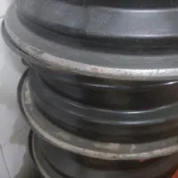 لوازم پراید و چهار عدد رینگ پراید ۲ عدد کره ای|قطعات یدکی و لوازم جانبی|رشت, یخسازی|دیوار