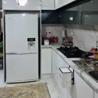 کابینت هایگلس سفیدو طوسی|مصالح و تجهیزات ساختمان|اهواز, کوروش|دیوار