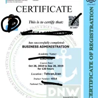 مدرک سرتیفیکیت/بین المللی/فنی حرفه ایی معتبر