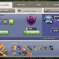 اکانت کلش تان ۱۵ مکس|کنسول، بازی ویدئویی و آنلاین|زنجان, |دیوار