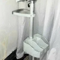 ترالی چرخدار حمل مانیتورهای بیمارستانی