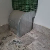 ظرف حبوبات فلزی و زانوی ۹۰درجه کانال کولر