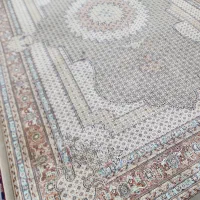 فرش ۴ تخته ۹ متری گردویی ریزماهی|فرش|یزد, |دیوار